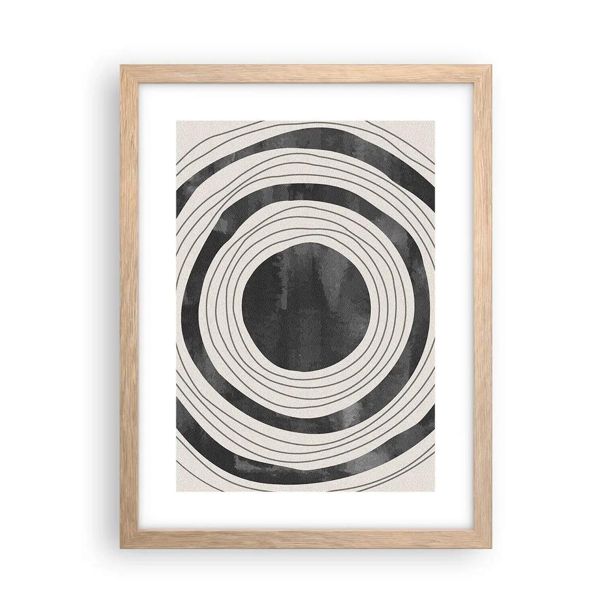 Poszter világos tölgy keretben - A legmélyén - 30x40 cm