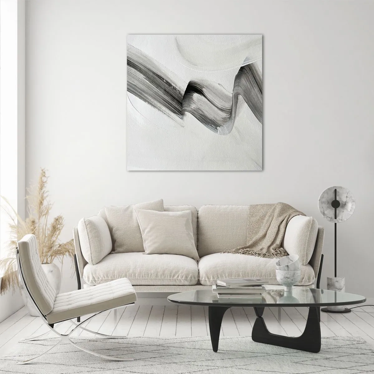 Üveg kép - Csak a móka kedvéért - 60x60 cm