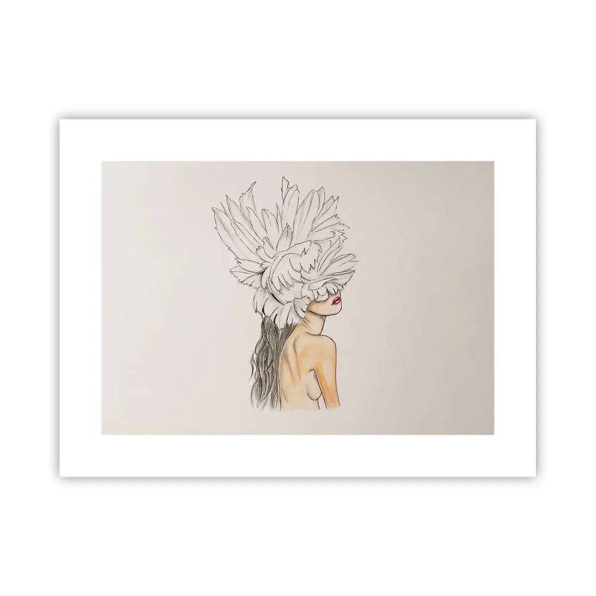 Poszter - Koronás szépség - 40x30 cm