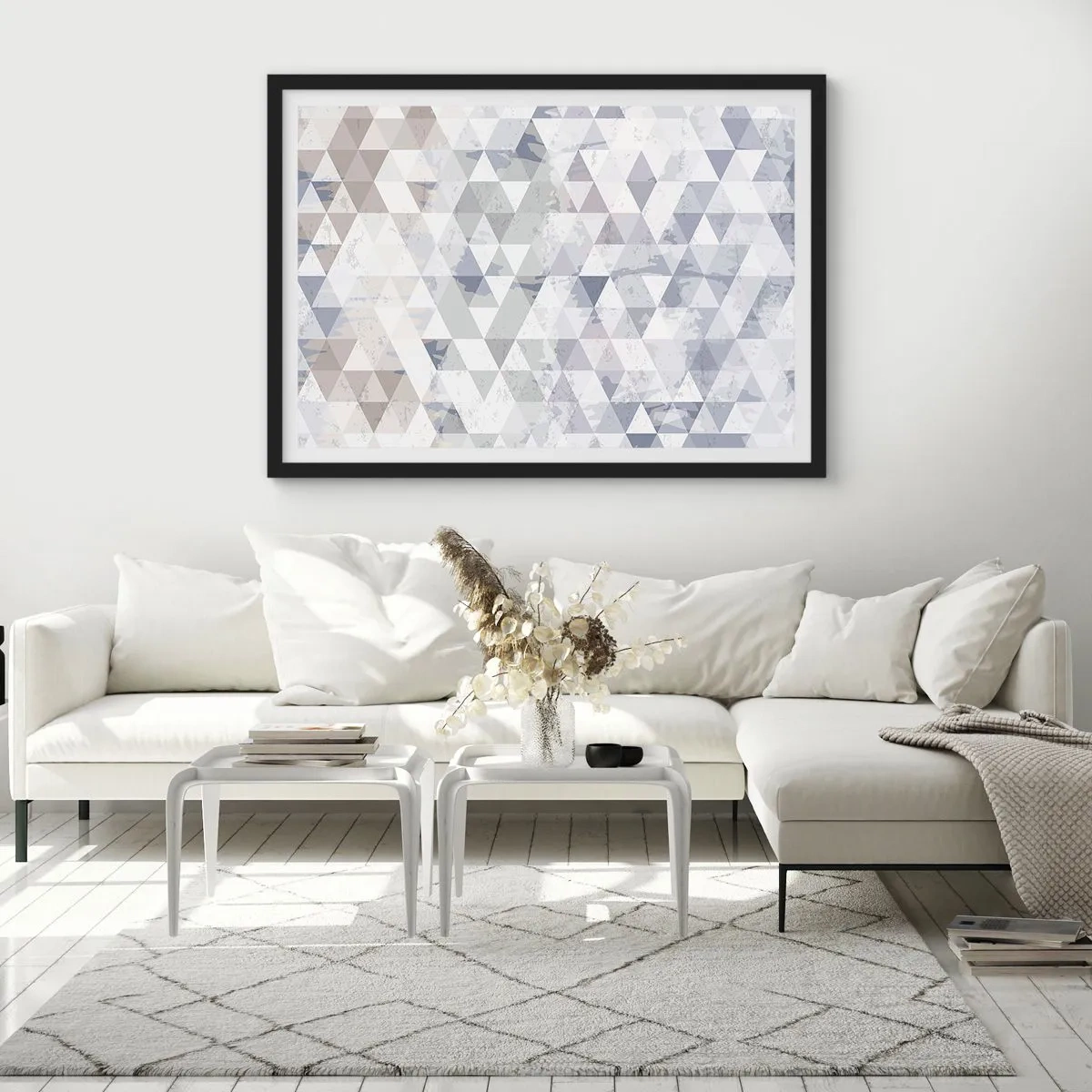 Poszter fehér keretben - Hármas ritmusban - 91x61 cm