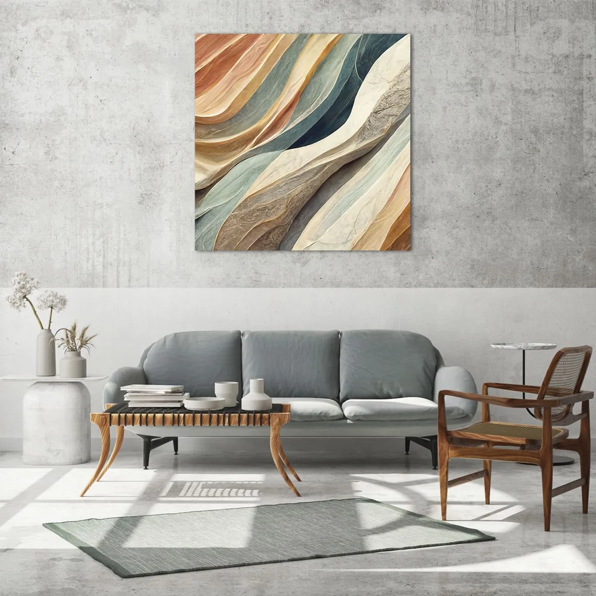 Üveg kép - Változás előtti pillanat - 60x60 cm