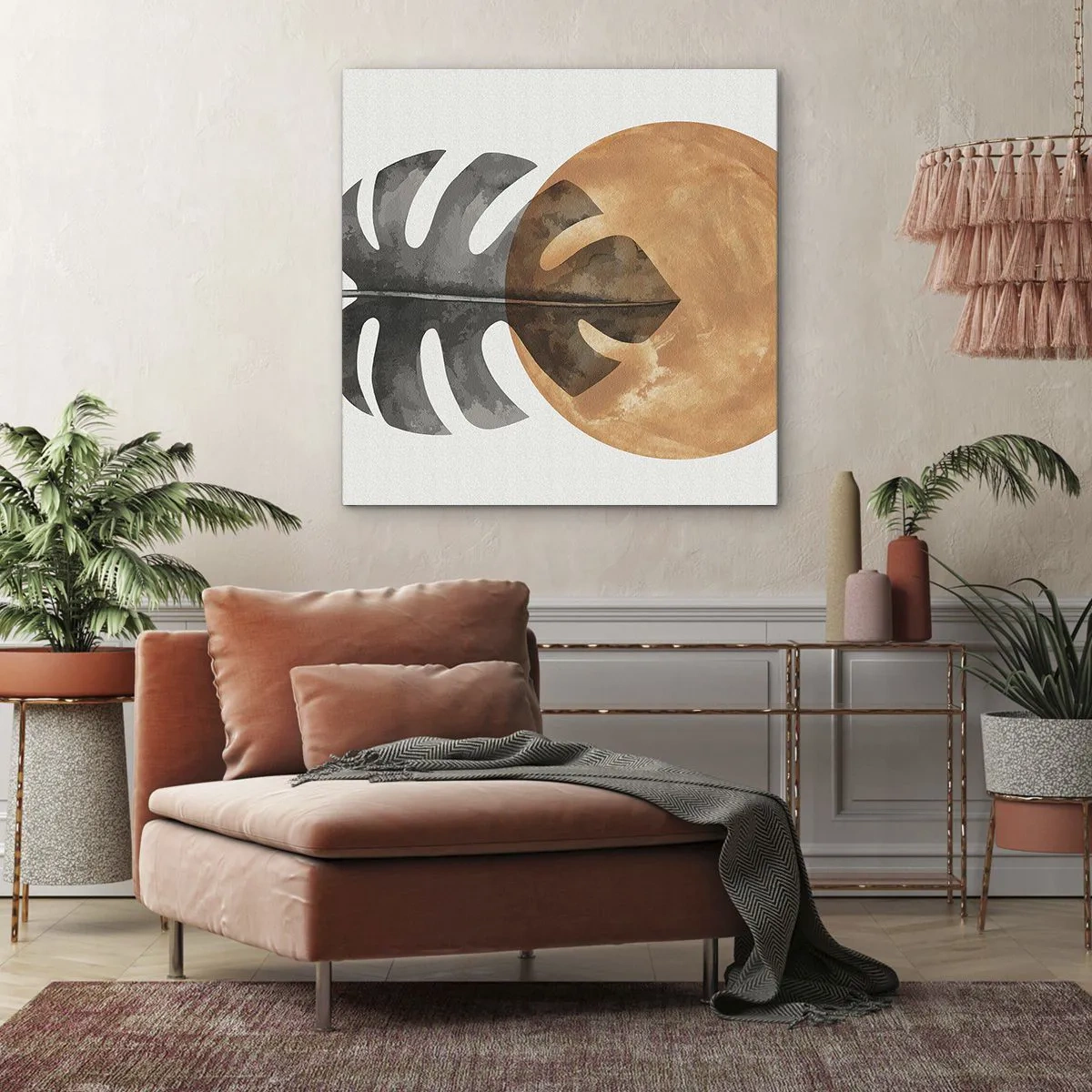 Vászonkép - Mindig a nap - 30x30 cm