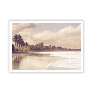 Poszter - A hullámok simogatása - 100x70 cm