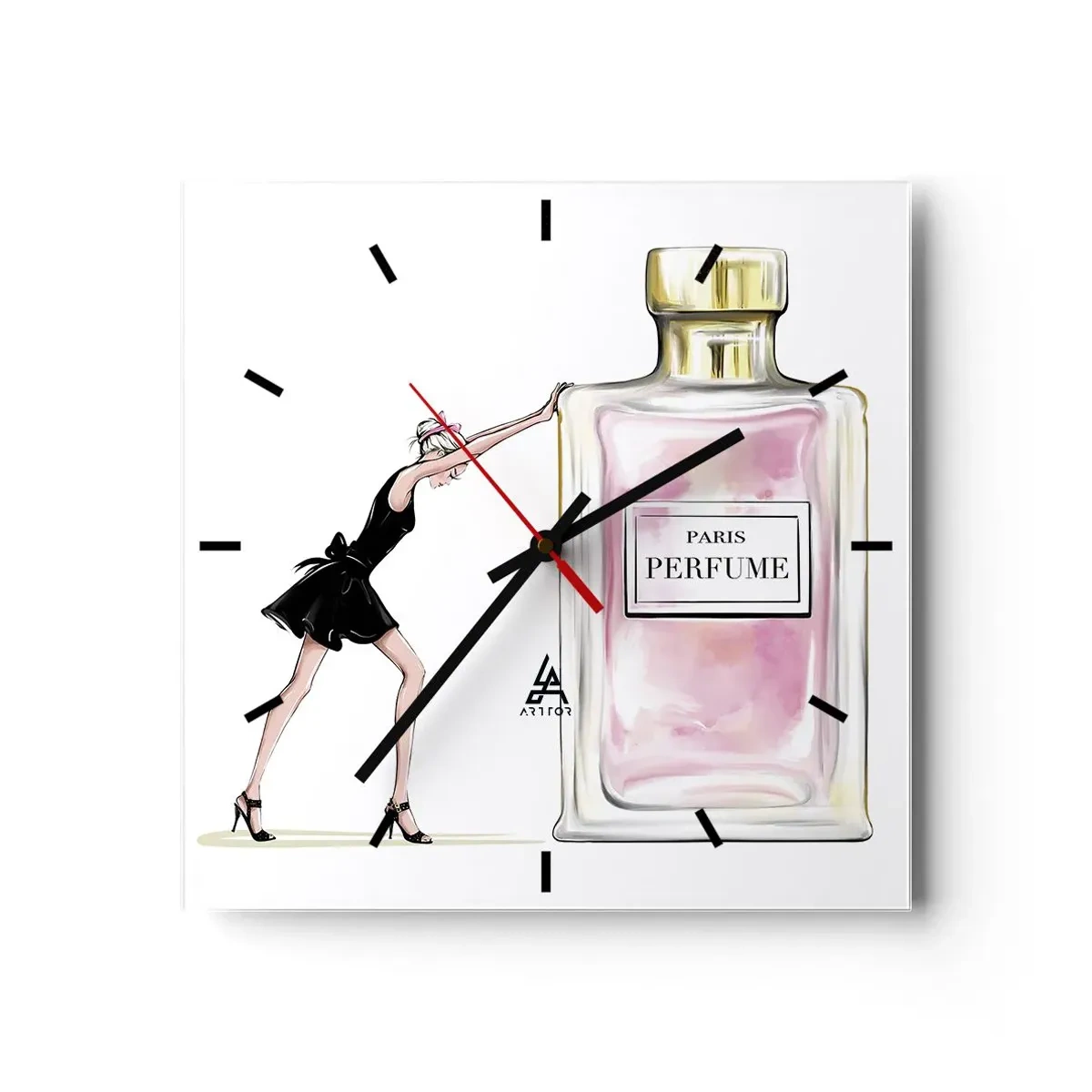 Falióra, Óra - A nőiesség lényege - 40x40 cm