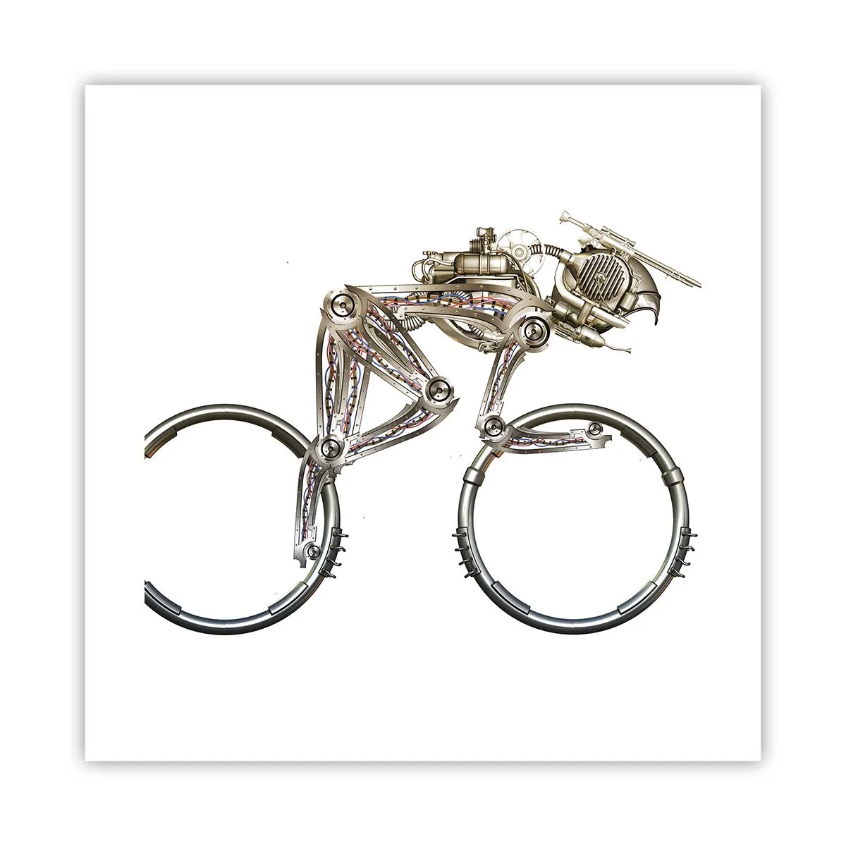 Poszter - Remek gép - 40x40 cm