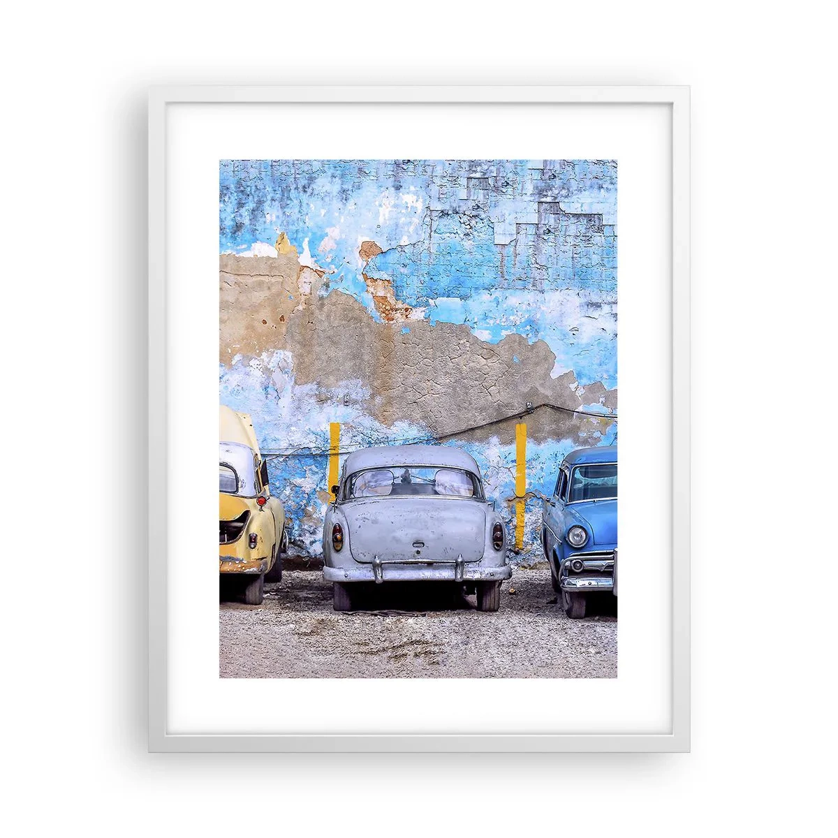 Poszter fekete keretben - Veteránok találkozása - 40x50 cm