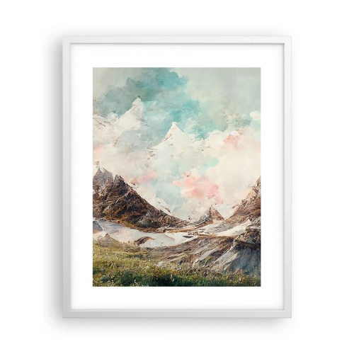 Poszter fekete keretben - Sziklás pengék - 40x50 cm