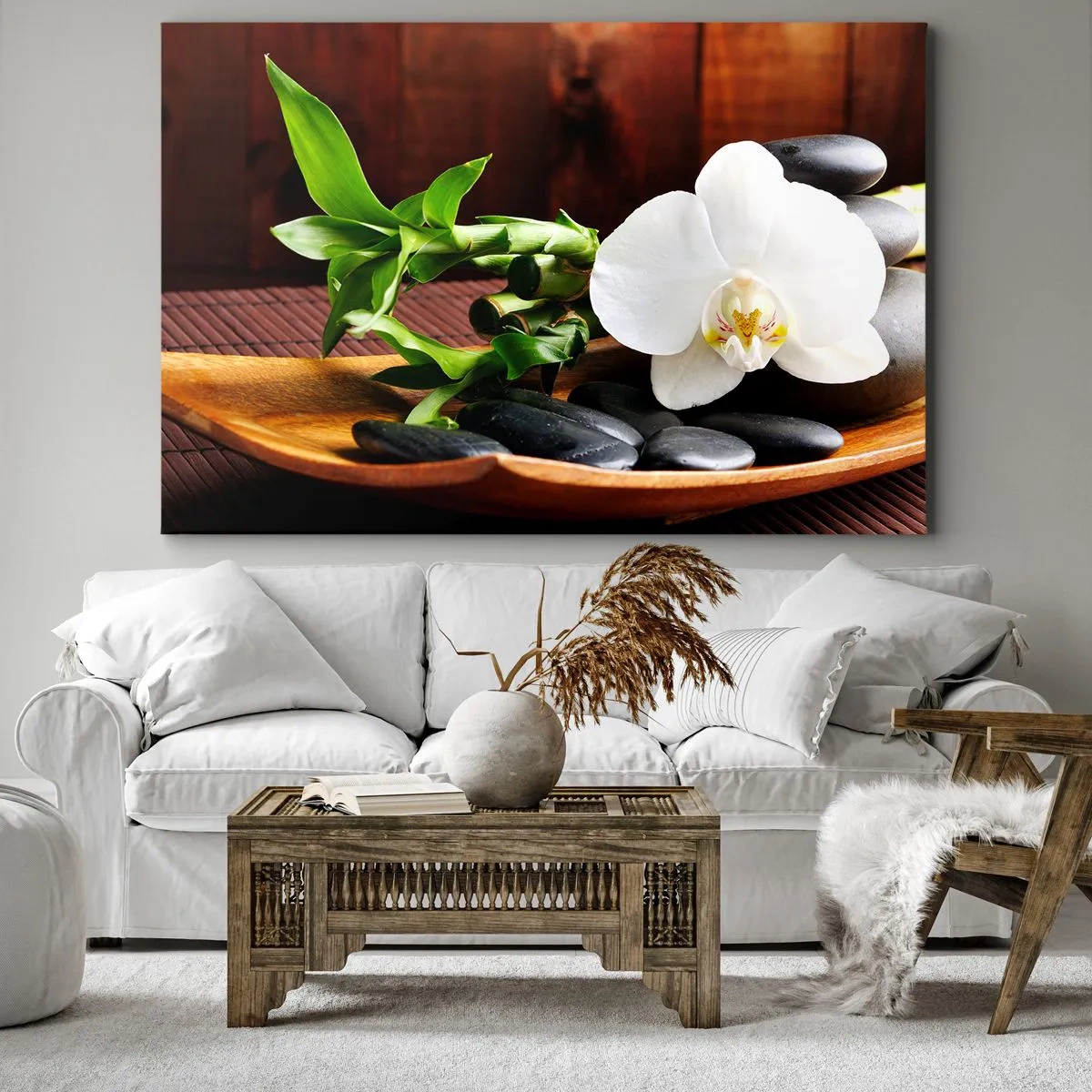 Vászonkép - Engedd át magad a természet érintésének - 70x50 cm