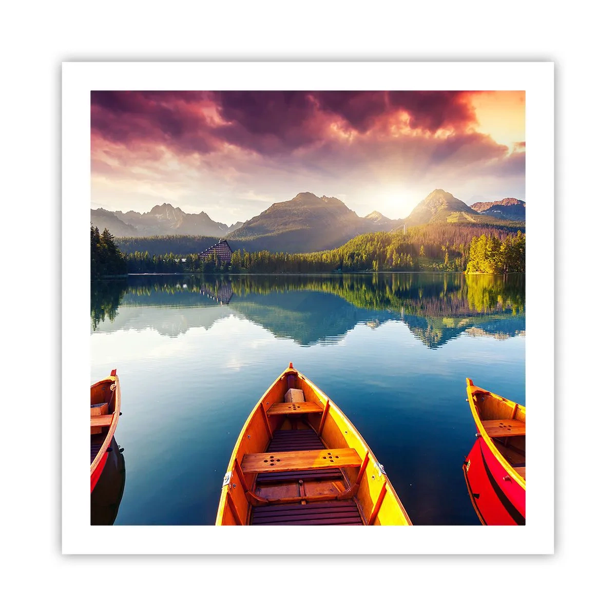 Poszter - Semmi a természet ellen - 60x60 cm