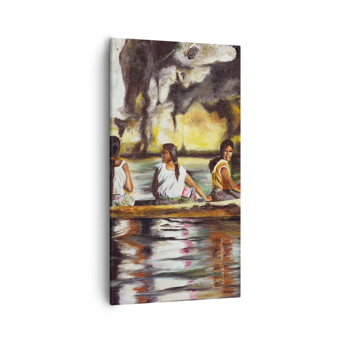 Vászonkép - Egy polinéz paradicsomban - 55x100 cm