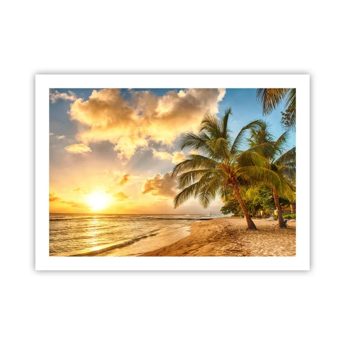 Poszter - Örök nyár, mindig vakáció - 70x50 cm