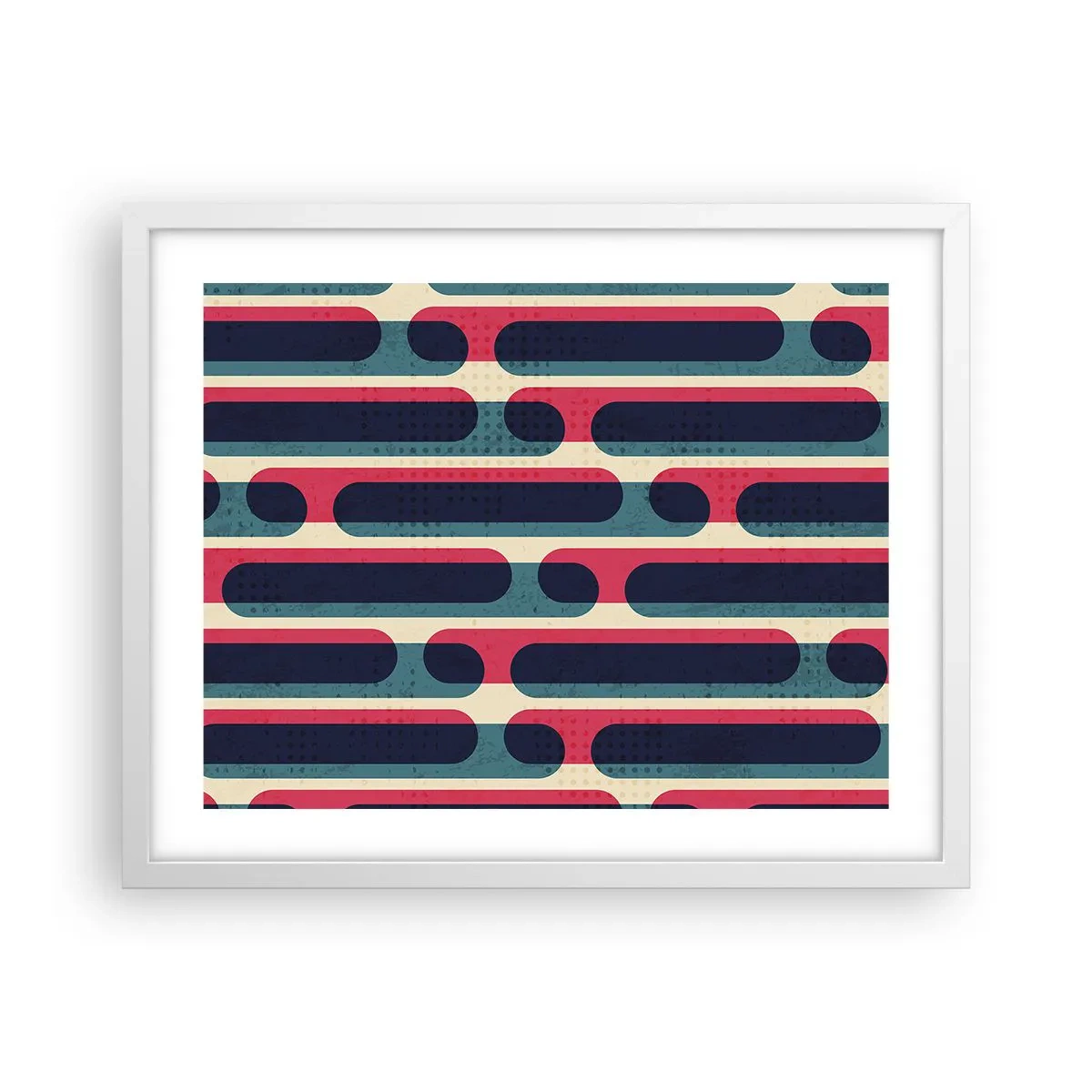 Poszter fekete keretben - Mélységben és előre - 50x40 cm