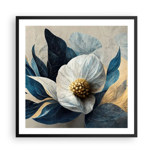 Poszter fehér keretben - Arany szíve van - 60x60 cm