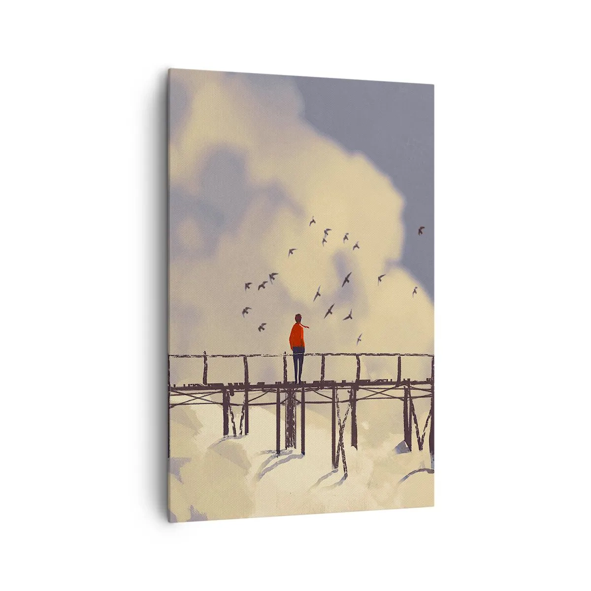 Vászonkép - Kék vágy - 80x120 cm