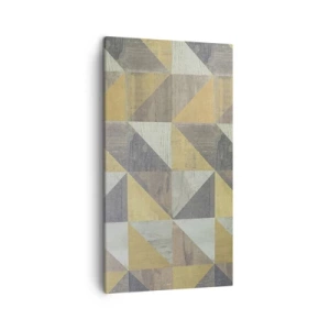 Vászonkép - A háromszög szögében - 45x80 cm