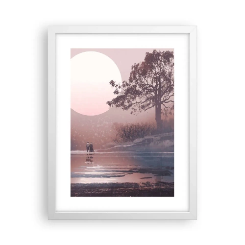 Poszter fekete keretben - Éjszakai csodák - 30x40 cm