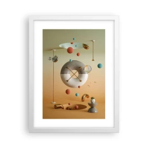 Poszter fekete keretben - Bármi megtörténhet - 30x40 cm