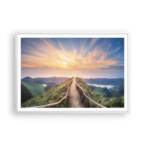 Poszter fekete keretben - Közel az éghez - 100x70 cm