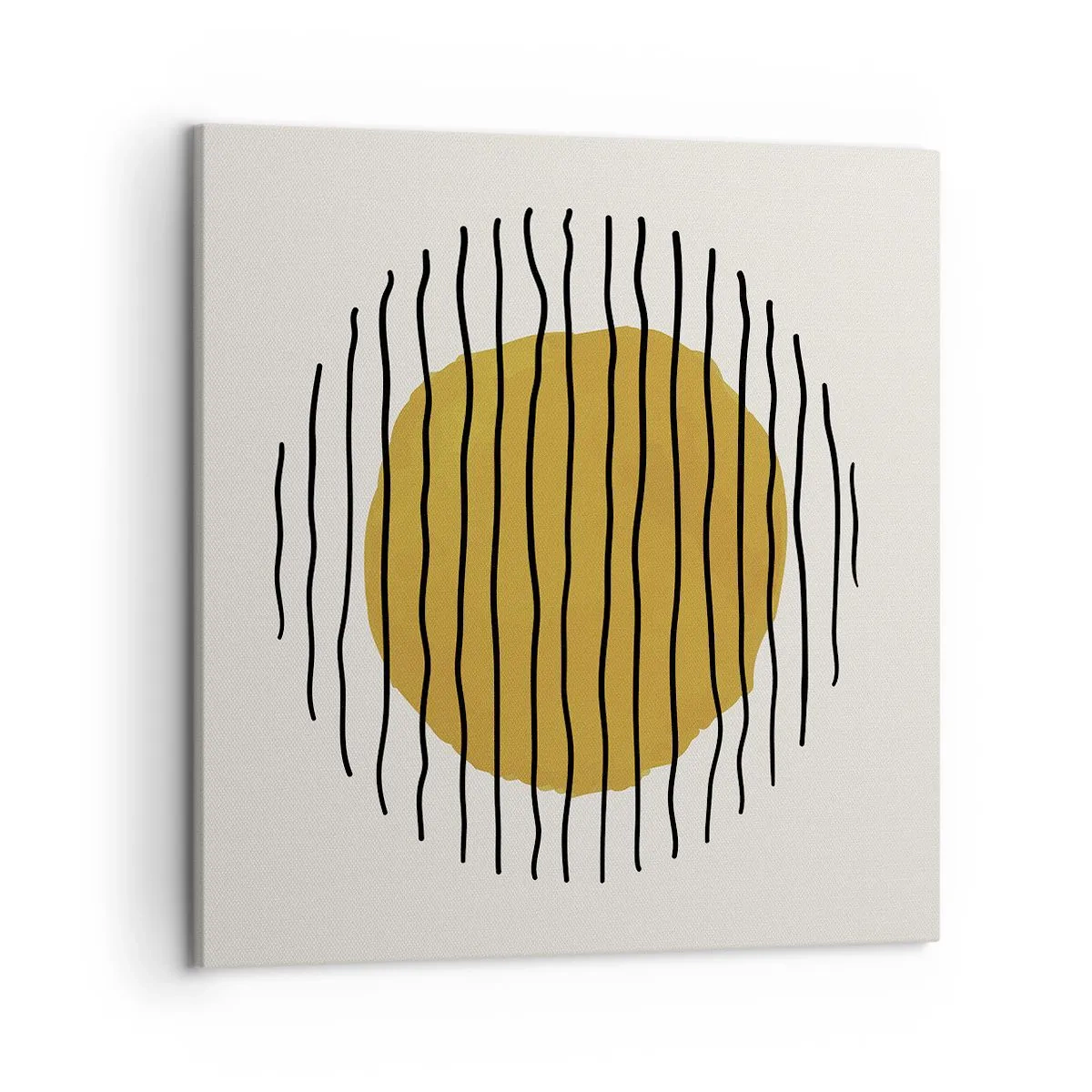 Vászonkép - A hőtől remegő absztrakció - 50x50 cm