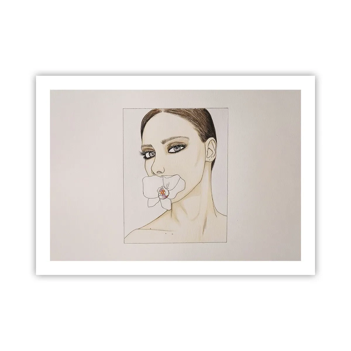 Poszter - Az elegancia és a szépség szimbóluma - 70x50 cm