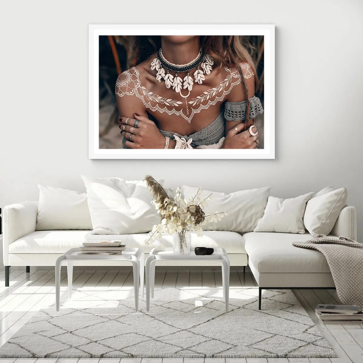 Poszter fekete keretben - Talizmánok, a nőiesség rituáléi - 91x61 cm