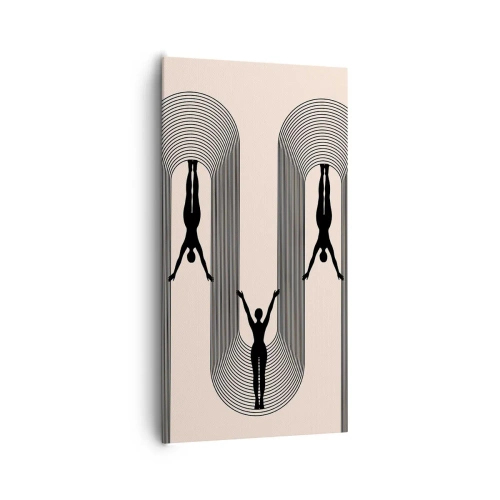 Vászonkép - Fejjel lefelé - 65x120 cm