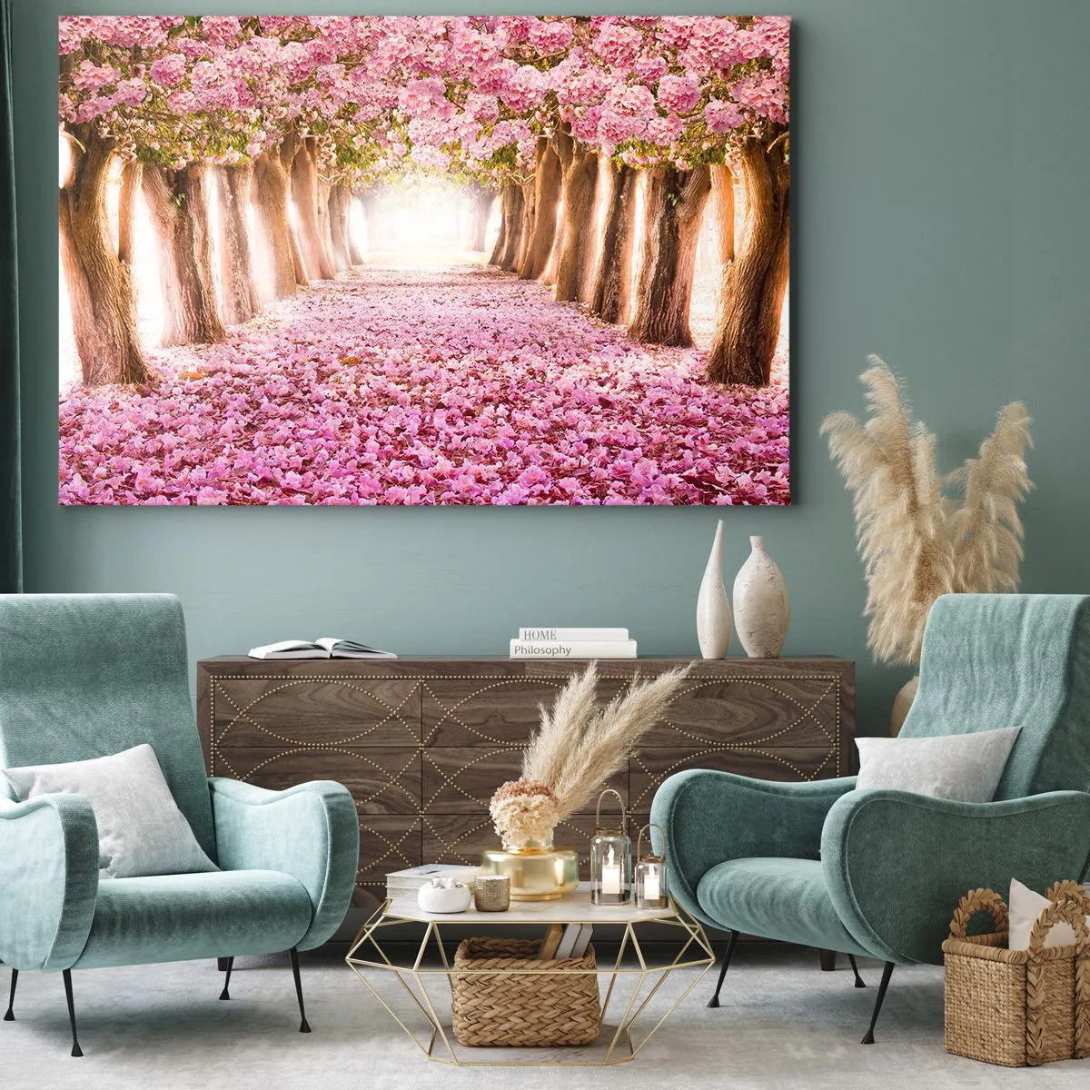 Vászonkép - Út a paradicsomba - 70x50 cm