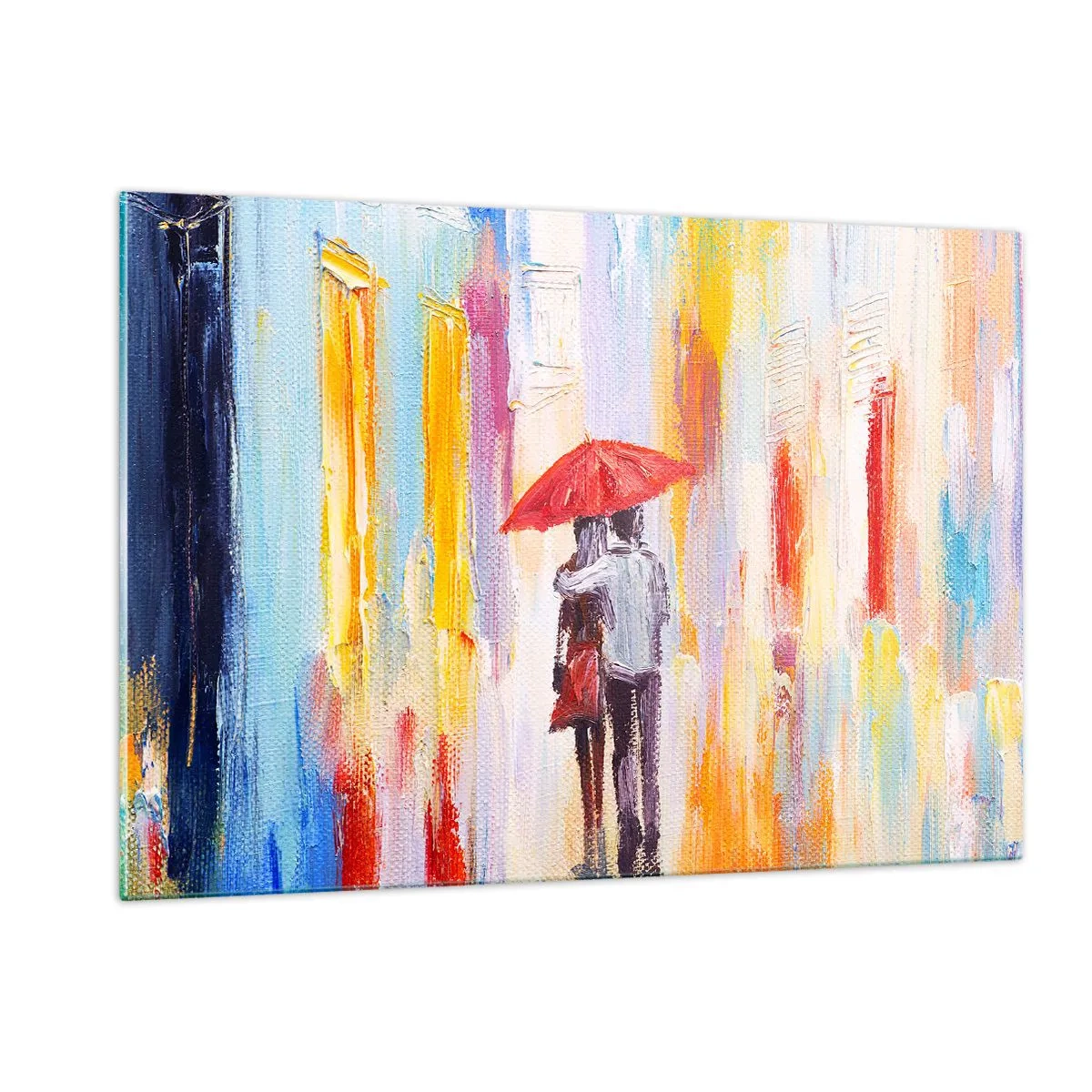 Üveg kép - Hadd essen az eső - 120x80 cm