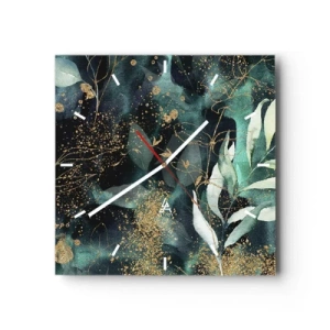 Falióra, Óra - Elvarázsolt kert - 40x40 cm