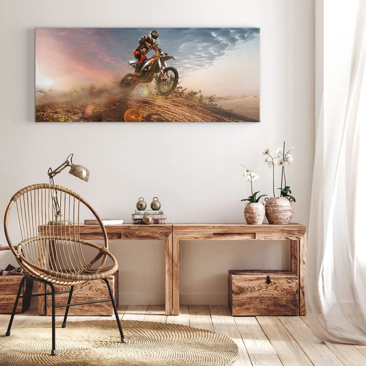 Vászonkép - Győzelemért - 140x50 cm