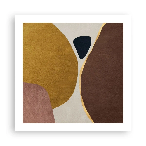 Poszter - Absztrakció - egy hely a térben - 50x50 cm