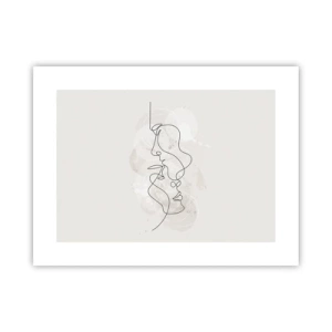 Poszter - Ölelésbe gabalyodva - 40x30 cm