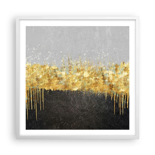 Poszter fekete keretben - Befelé és felfelé - 60x60 cm