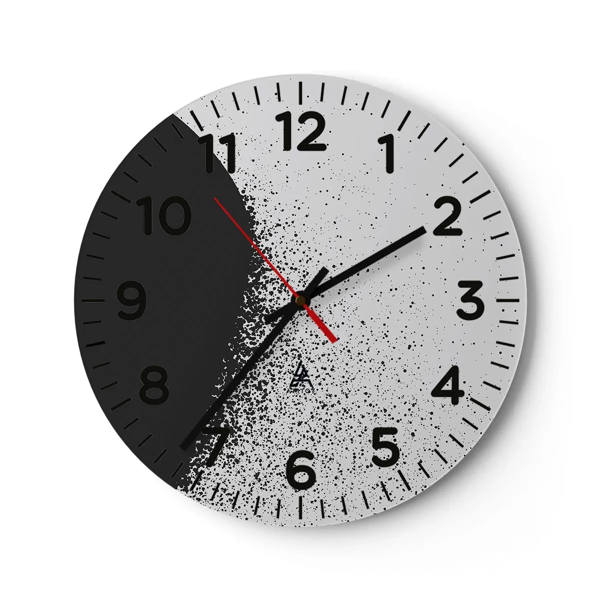 Falióra, Óra - Molekulák mozgása - 40x40 cm