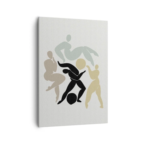 Vászonkép - Mozgás az egészségért és a szépségért - 50x70 cm