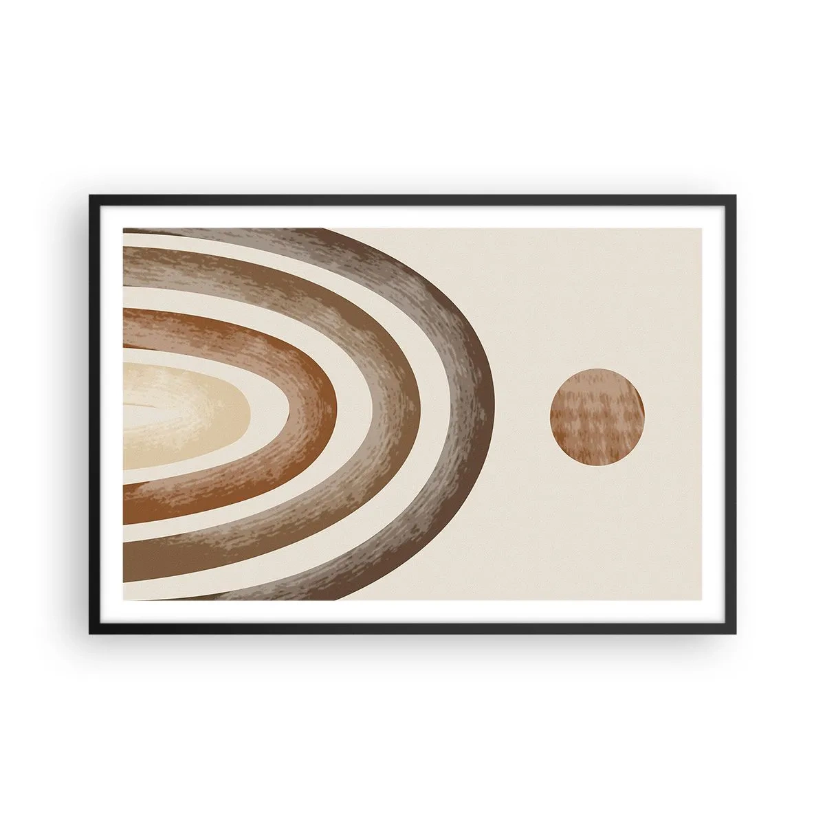 Poszter fehér keretben - Egy messzi-messzi galaxisban - 91x61 cm