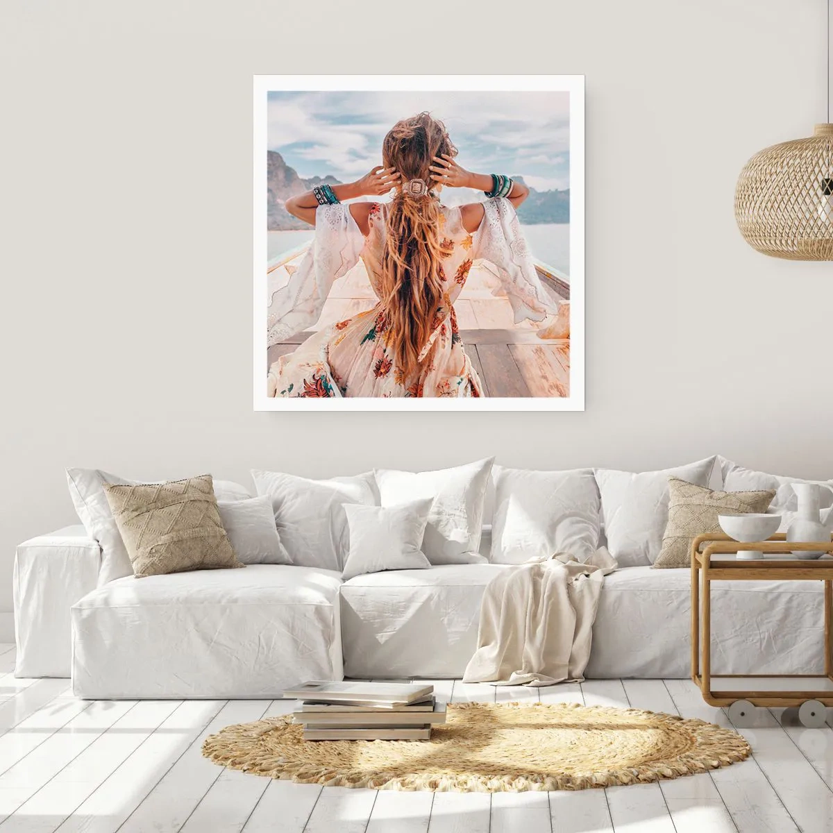 Poszter - Az út a boldogság felé - 40x40 cm