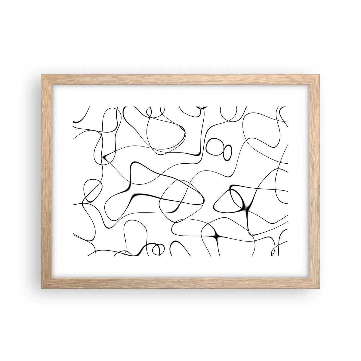 Poszter világos tölgy keretben - Életutak, sorsok - 40x30 cm