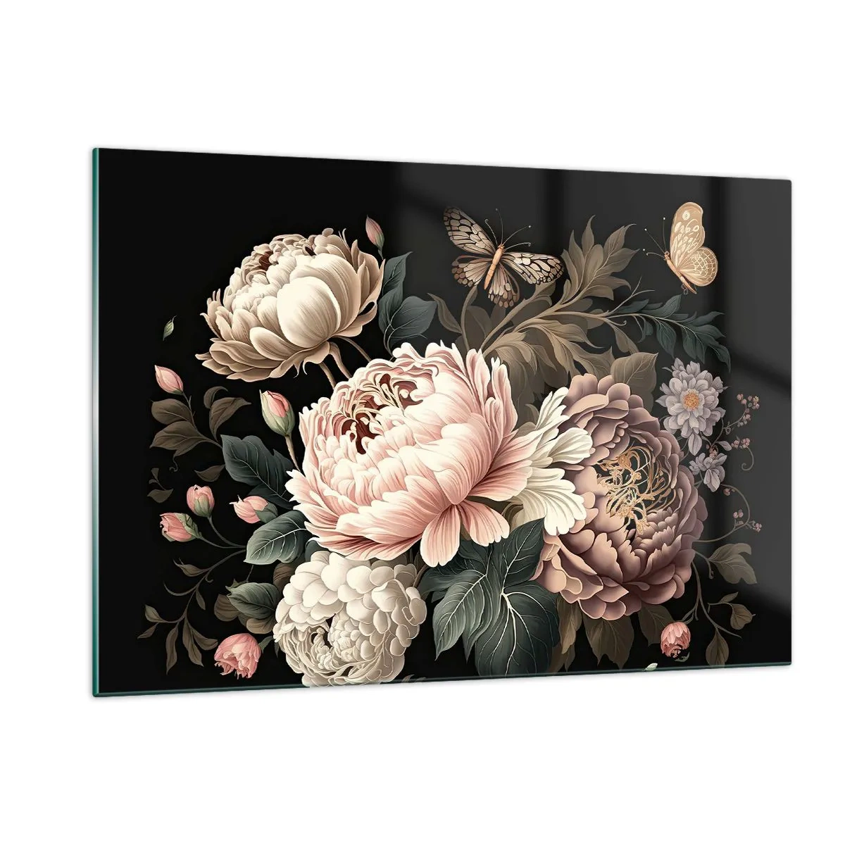 Üveg kép - Barokk stílusban - 120x80 cm