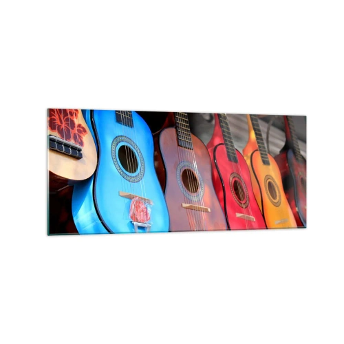 Üveg kép - Latin hangulat - 120x50 cm