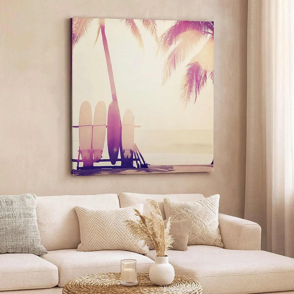 Vászonkép - Ez remek nap lesz - 30x30 cm