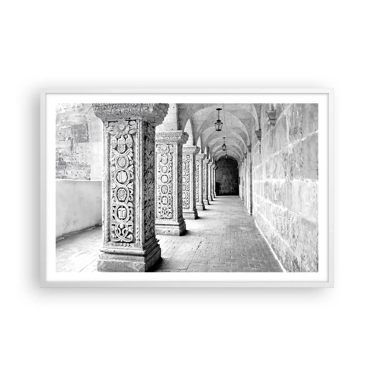 Poszter fekete keretben - És hová megy...? - 91x61 cm