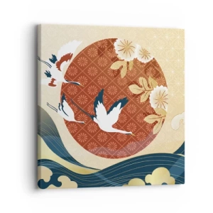 Vászonkép - Japán mese - 30x30 cm