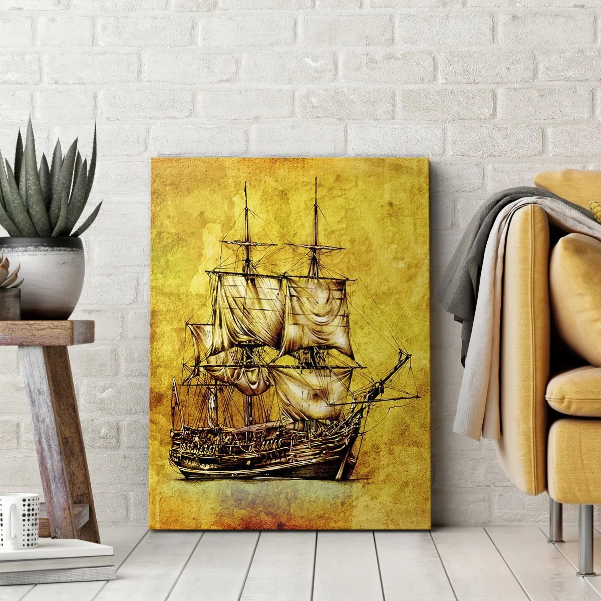 Vászonkép - Irány Tortuga! - 70x100 cm