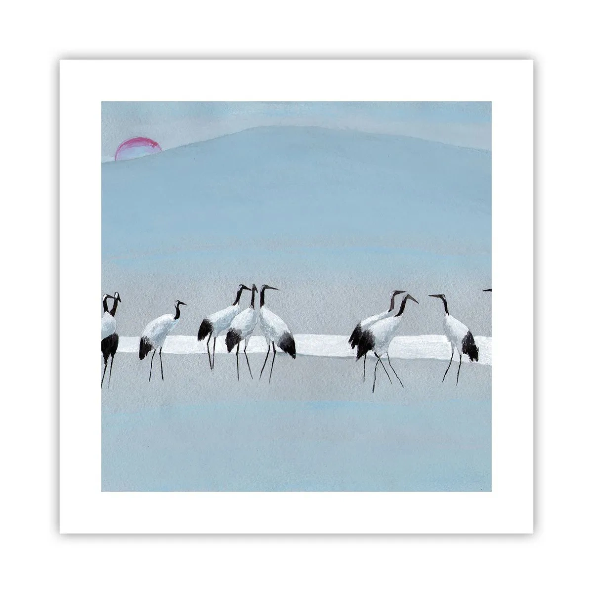 Poszter - Egy forró nap után - 40x40 cm