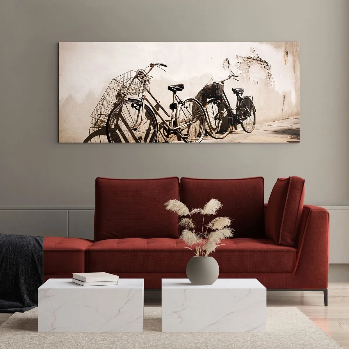 Üveg kép - A múlt felejthetetlen varázsa - 100x40 cm