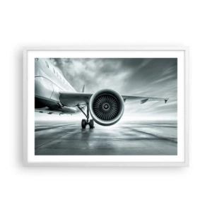 Poszter fekete keretben - Van erő! - 70x50 cm