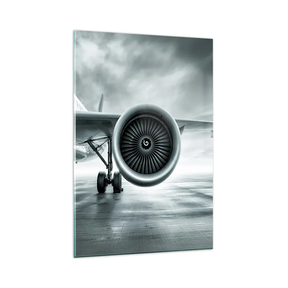 Üveg kép - Van erő! - 80x120 cm