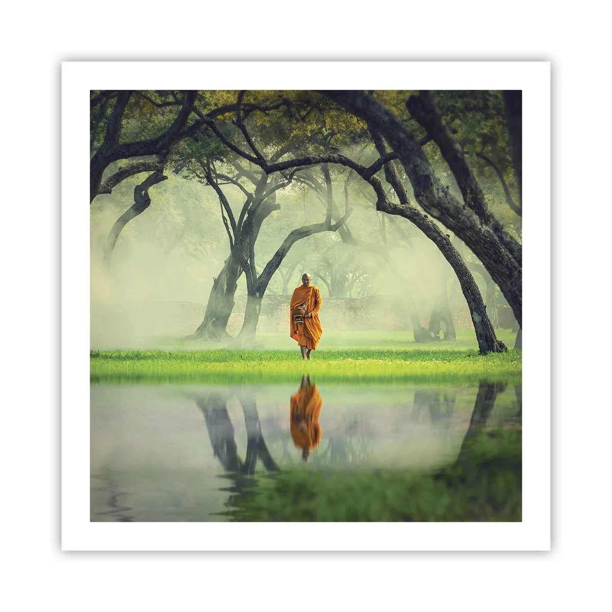 Poszter - Útban a megvilágosodás felé - 60x60 cm