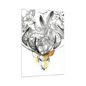 Üveg kép - A bőség szarvai - 50x70 cm